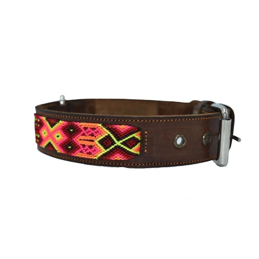 LOYAL COLLAR DE PIEL ARTESANAL TALLA L PARA PERROS, , large Imagen numero 2