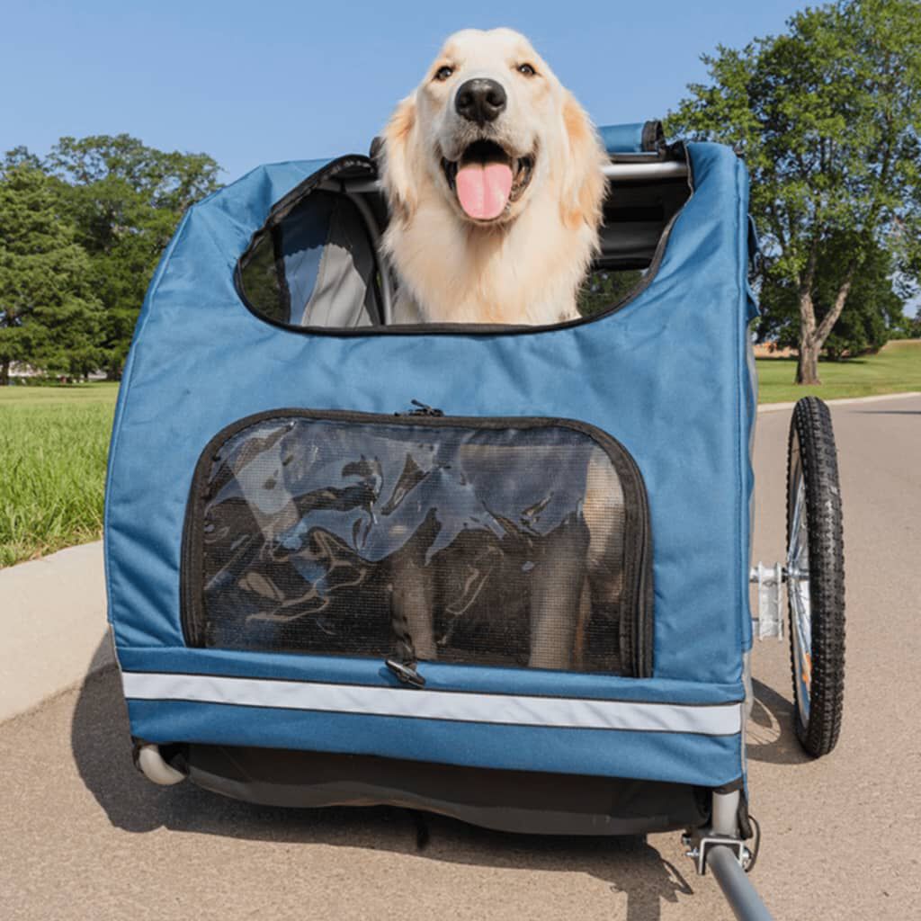 PetSafe Remolque de bicicleta para perros Happy Ride L azul, , large Imagen numero 3