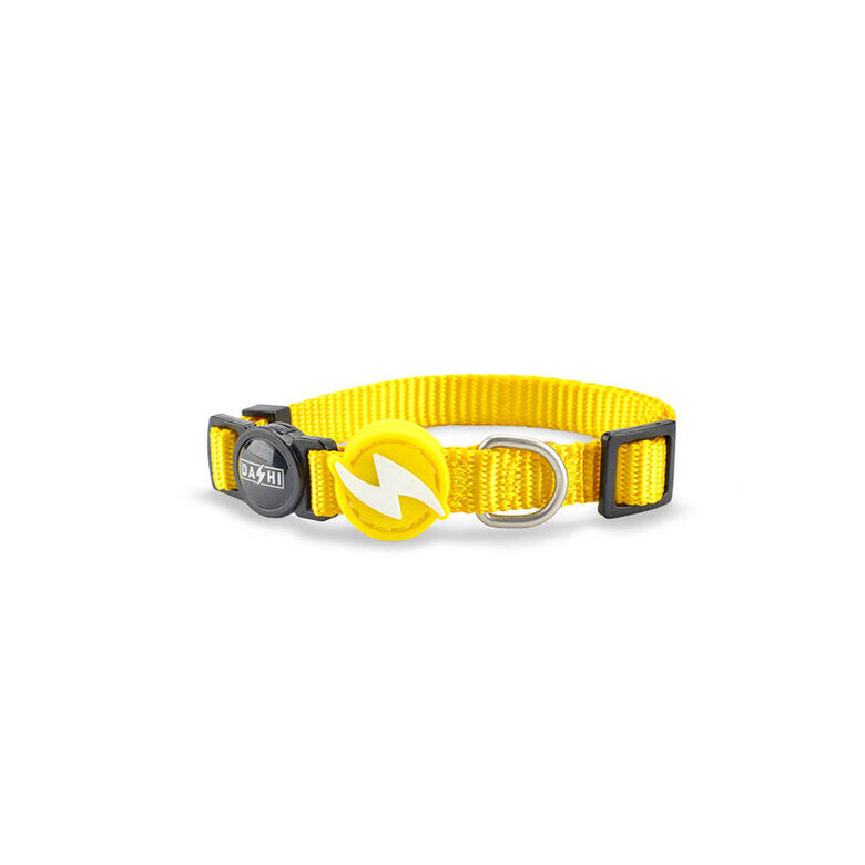 Dashi Collar de nylon Amarillo para gatos, , large Imagen numero 1