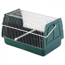 Kerbl Caja de transporte Verde para mascotas