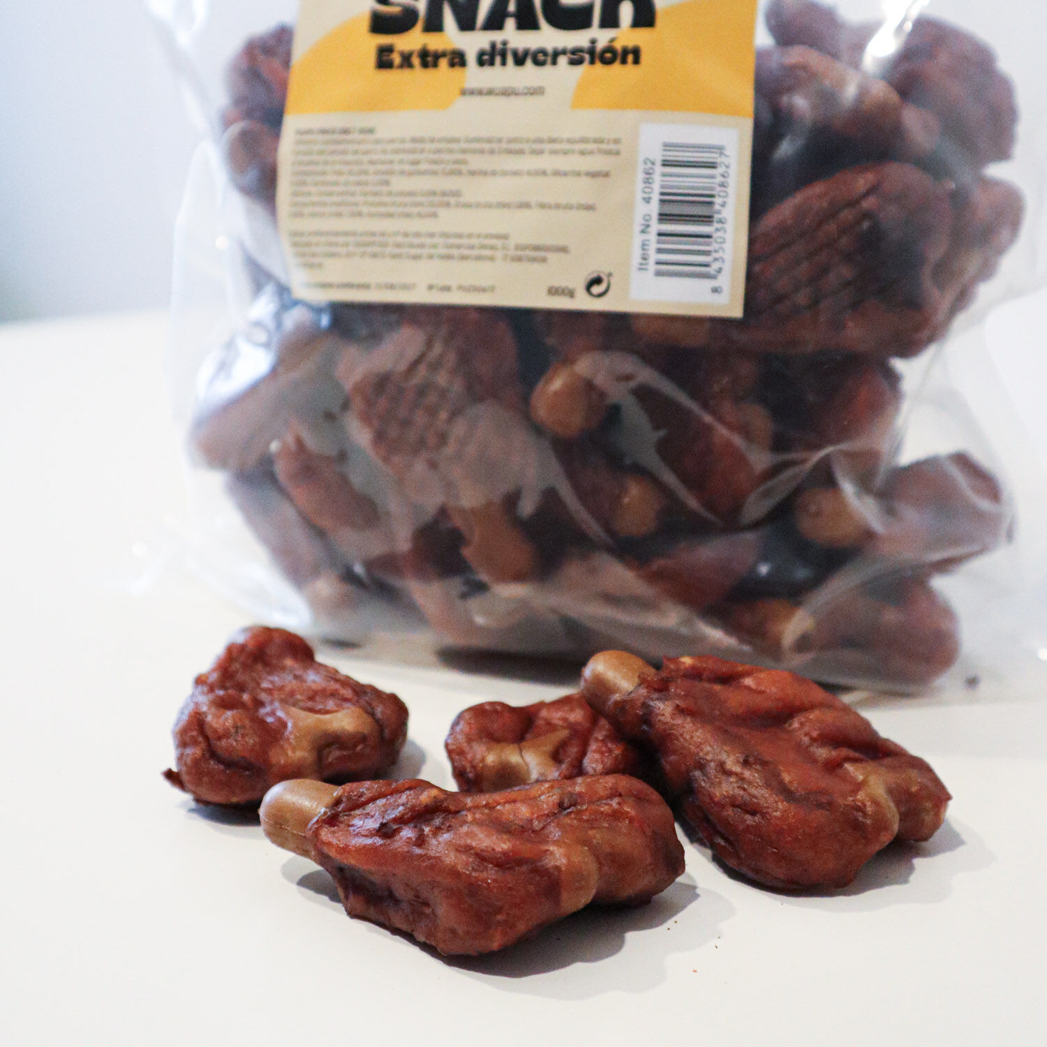 Snack Barbacoa para perro T-Bone Wuapu (1kg-50ud), , large Imagen numero 3