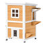 PawHut Caseta para Gato Madera Natural, , large indicador imagen numero 1