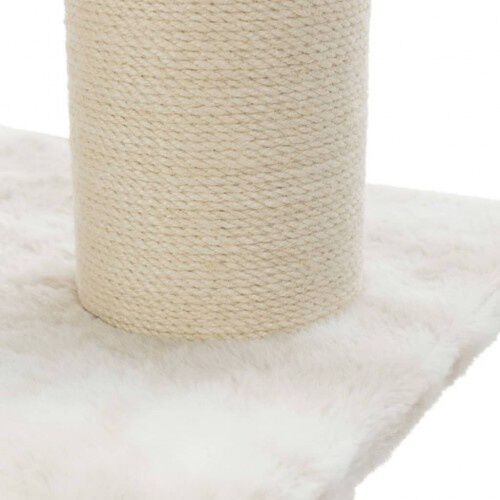 Poste rascador grande para gatos color Blanco thumbnail