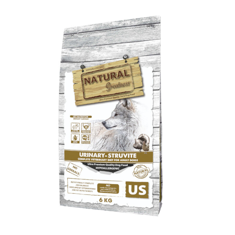 Natural Greatness Urinary-Struvit Pavo y Pollo Pienso Hipoalergénico para perros
