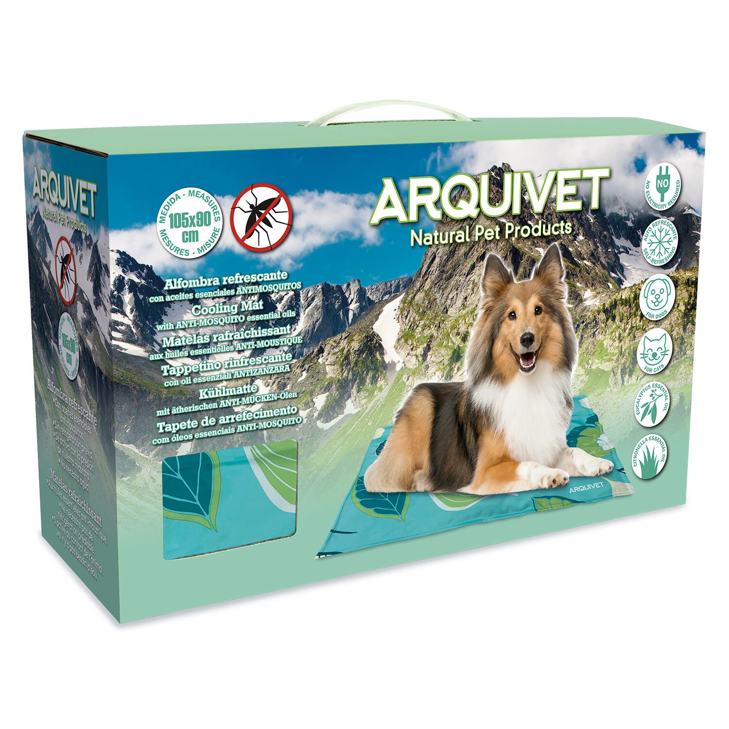 Alfombra Refrescante ANTIMOSQUITO para Perros y Gatos thumbnail