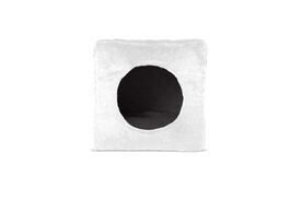 Gauty Cama Pelo  Blanco y negro para Perros y Gatos 