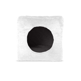 Gauty Cama Pelo  Blanco y negro para Perros y Gatos 