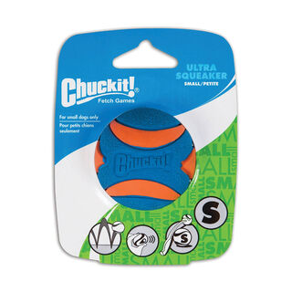Chuckit! Ultra Squeaker pelota con sonido para perros