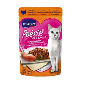 Vitakraft Poesie Deli Sauce Pavo en Salsa Sobre para gatos