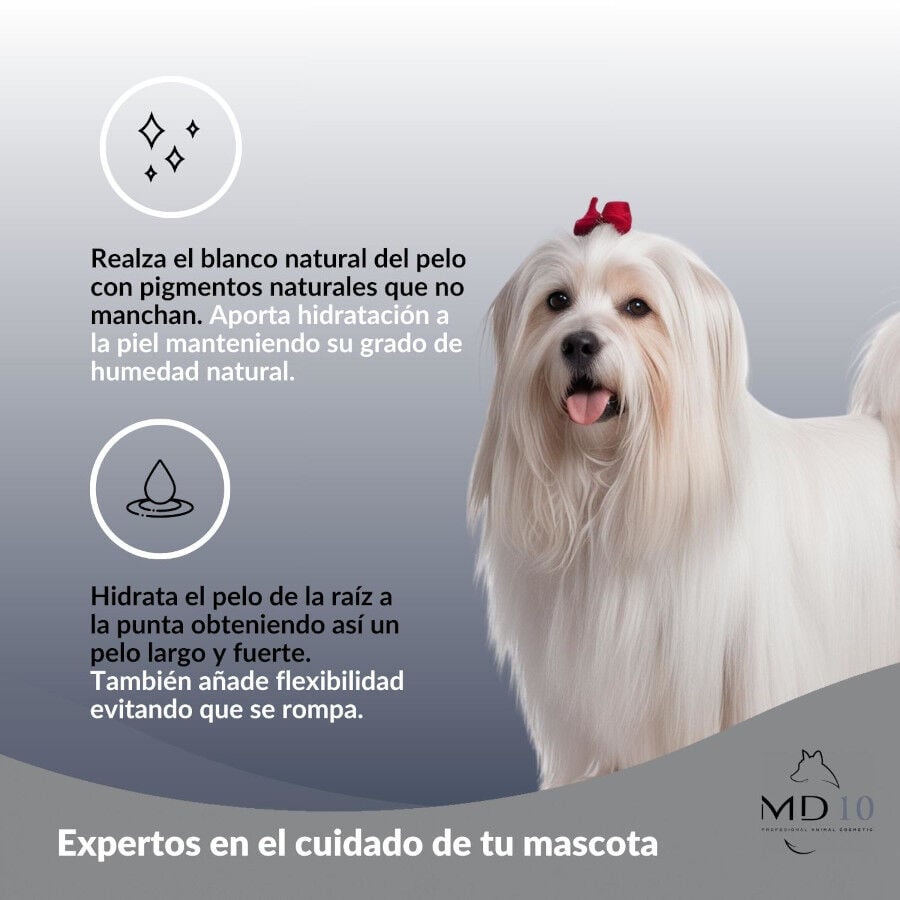 MD-10 Champ&uacute; Hidratante y Dermoprotector para Bich&oacute;n Malt&eacute;s, , large Imagen numero 2