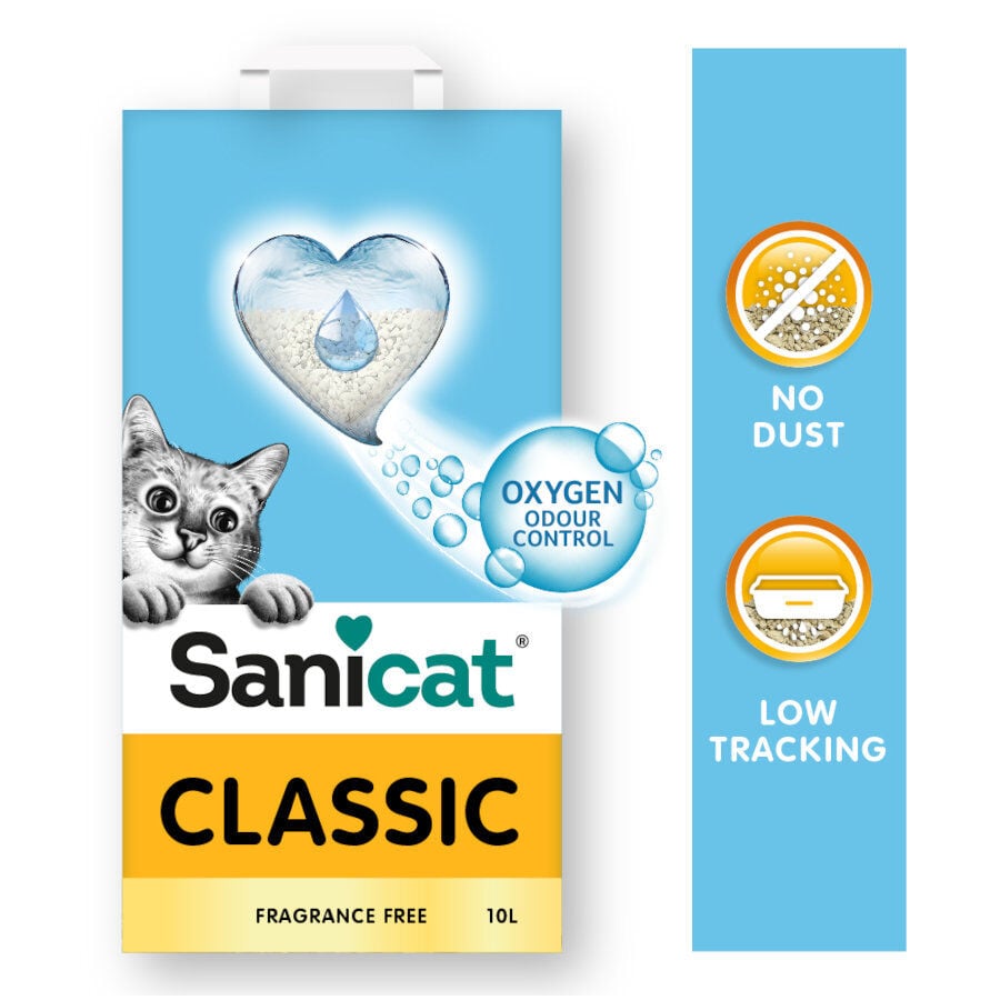 Sanicat Classic Arena absorbente sin perfume para gatos thumbnail