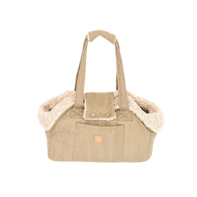 Pet and Co Bolso Portador De Mascotas Lona Natural Lucky Perros thumbnail