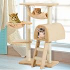 Rascador PawHut con plataforma Sisal natural color Beige, , large image number null