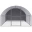 VidaXL Gallinero Exterior plateado, , large indicador imagen numero 5