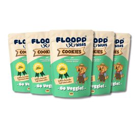 Floopp Bites Galletas Naturales para Perros &ndash; Pack 5 x 95 g