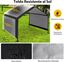 COSTWAY Tienda de campaña para Perros, Refugio de Sombra para Perros, Casa para Mascotas al Aire Libre con Techo Impermeable, Estacas de Tierra, Carpa con Toldo Resistente al Sol, 129 x 124 x 108 cm, , large indicador imagen numero 3