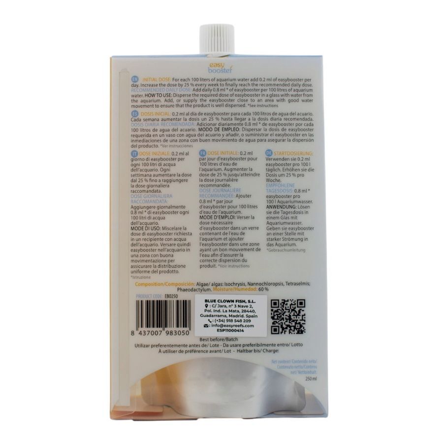 250 ml Easy Reefs Easy Booster para acuarios marinos, , large Imagen numero 3