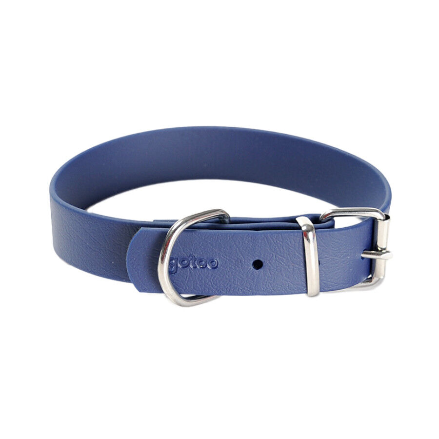 Gotoo Collar Biothane azul para perros, , large Imagen numero 1