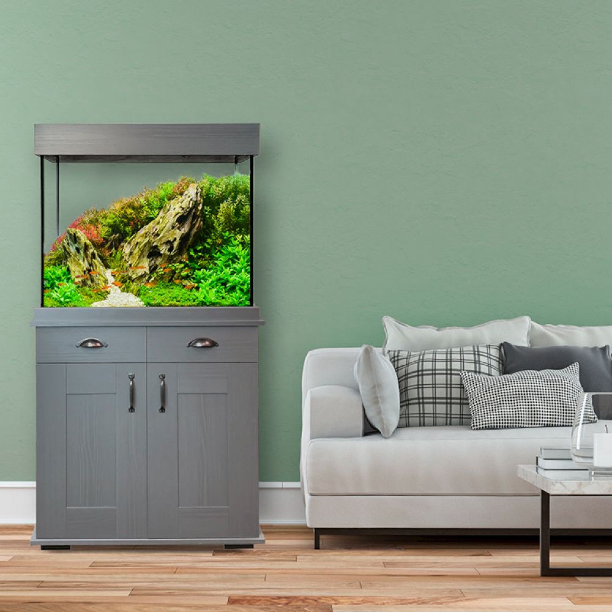 Fluval set Shaker Acuario + mesa para peces thumbnail