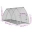 vidaXL Jaula para gallinas acero galvanizado plateado 600x105x120 cm, , large indicador imagen numero 17