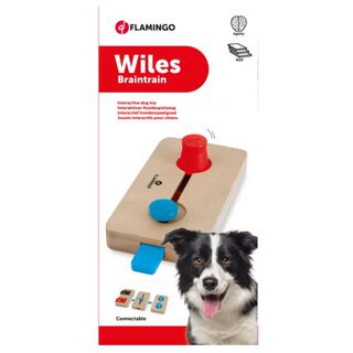 Flamingo Brain Train Wiles Juguete interactivo para perros