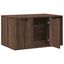 vidaXL Mueble arenero para gatos madera ingeniería marrón, , large indicador imagen numero 9
