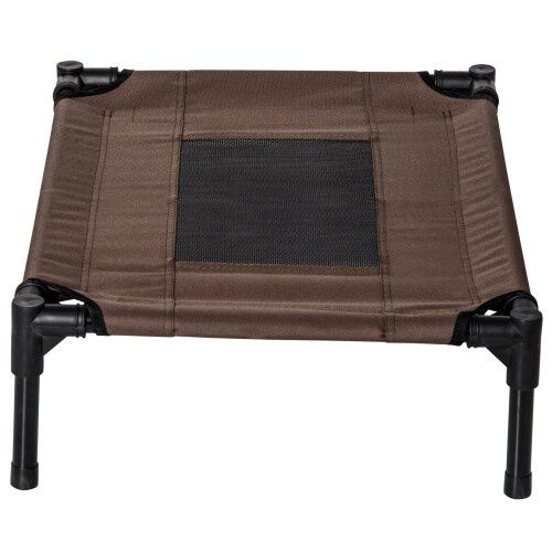 PawHut cama elevada marr&oacute;n para perros, , large Imagen numero 4