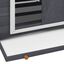 Vidaxl gallinero exterior color gris, , large indicador imagen numero 5