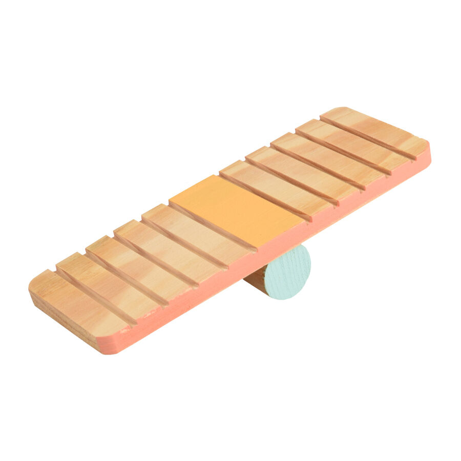 Flamingo Tinta Balancín de Madera para roedores thumbnail