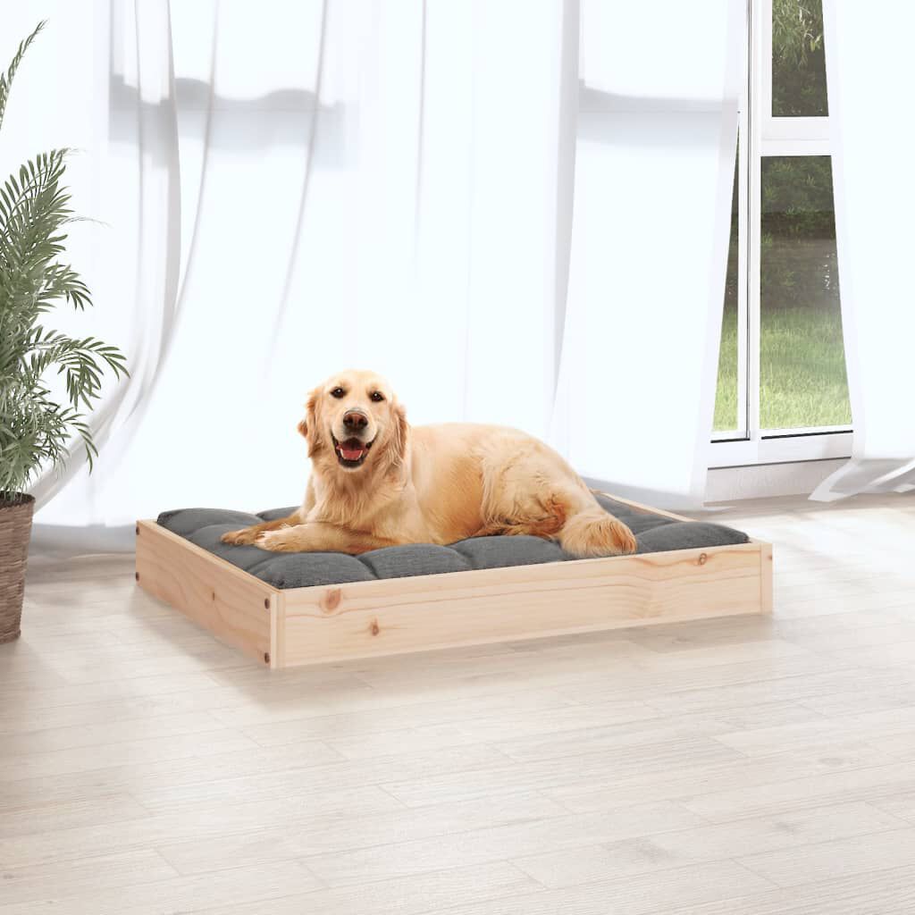 VidaXL Estructura rectangular cama de madera para perros thumbnail