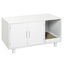 PawHut Arenero para Gatos Blanco, , large indicador imagen numero 1