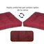 HOME MERCURY- Cama de Mascota, Colchón para Perro, Colchoneta Reversible Estampada Relleno de Espuma para Interior y Exterior. (Small, Granate), , large indicador imagen numero 2