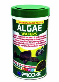Prodac Algae Wafer Alimento para peces de fondo hervívoros