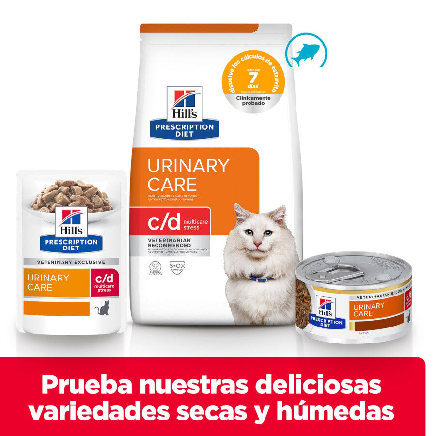 1.5 kg Hill's Prescription Diet Urinary Care c/d pescado azul pienso para gatos, , large Imagen numero 9