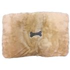 Colchón con hueso bordado para perros color Beige, , large image number null