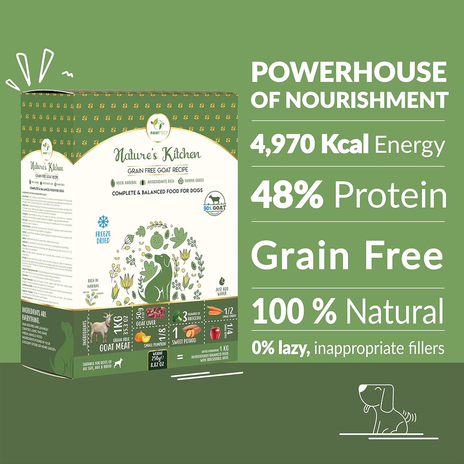 Alimento completo y equilibrado para perros sin cereales con cabra (500 g/17,64 oz), , large Imagen numero 7