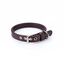 Collar de cuero vegano Pamppy Cher color Marrón, , large indicador imagen numero 1