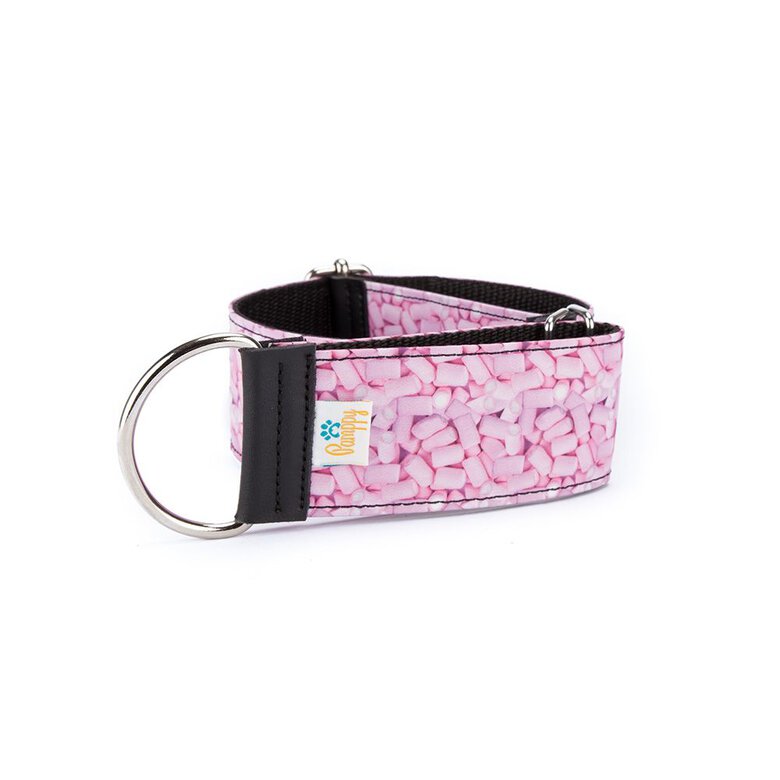 Pamppy galgo speedy collar regulable de nubes rosa para perros, , large image number null