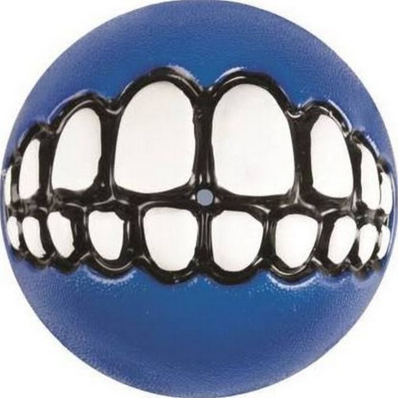 Juguete pelota Grinz portagolosinas para perro color Azul, , large image number null