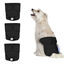 Nobleza 3x Pañales Lavables para Perros, Bragas Higiénica para Perras en Celo,  Reutilizable Mascotas Sanitarios Pañal para Perros Hembras (M Cintura  32-37.5cm, 3 Packs, Negro), , large indicador imagen numero 1