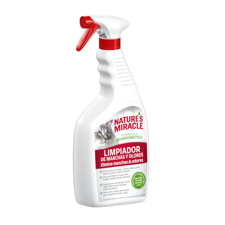 Nature&#039;s Miracle Limpiador quita manchas y olores para gatos