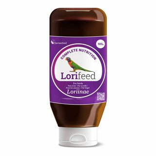 Lorifeed - Néctar Loris Completo 0,5 kg - Nutrición para Aves Nectarívoras - Composición Natural - Alta Calidad y Bienestar Digestivo - Davianfeed