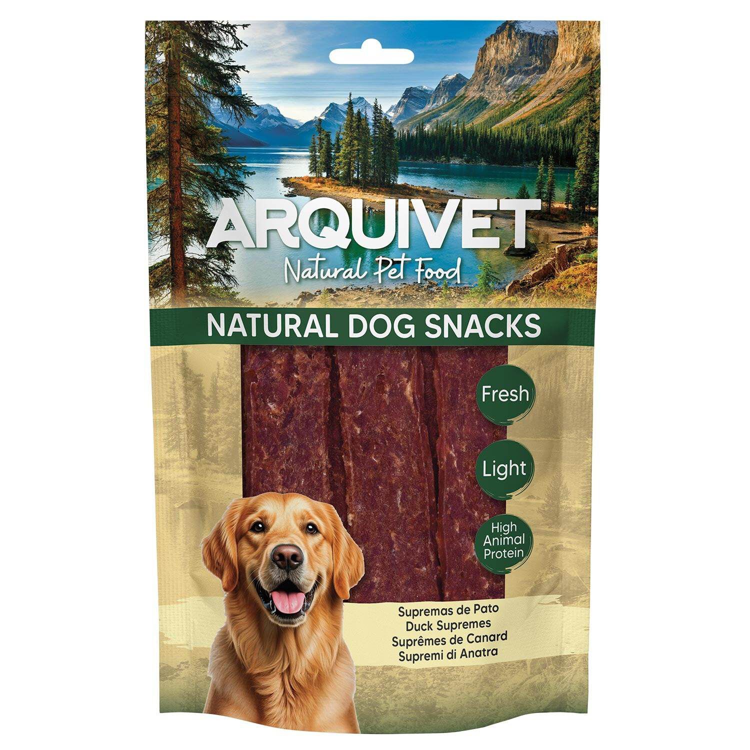 Snacks para perro (Pack de 12) - Supremas de pato 100gr, Natural Dog Snacks - Arquivet, , large Imagen numero 1