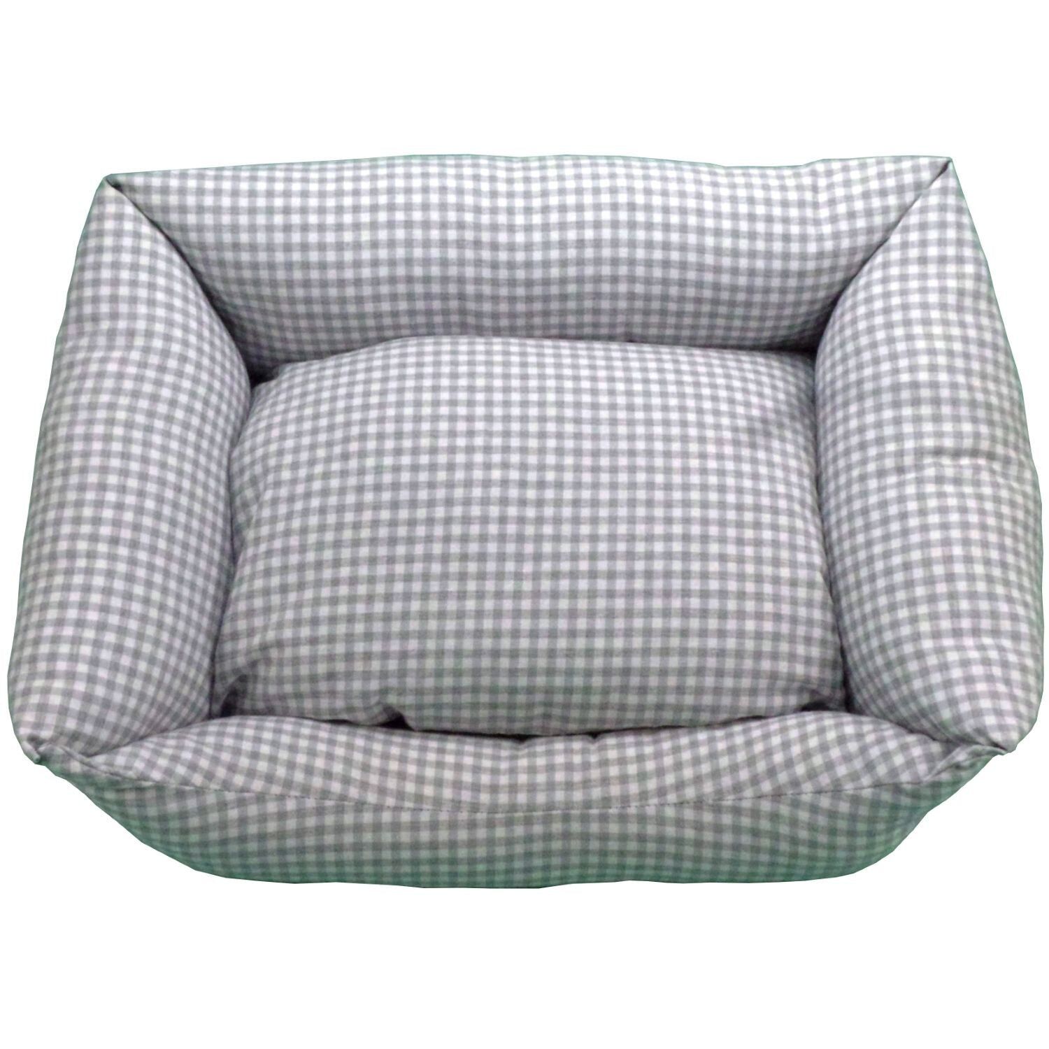 Cama Cuna cuadrada VICHY T4 70x60 Gris, , large Imagen numero 2