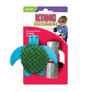 Kong Tortuga Recargable de Juguete para gatos