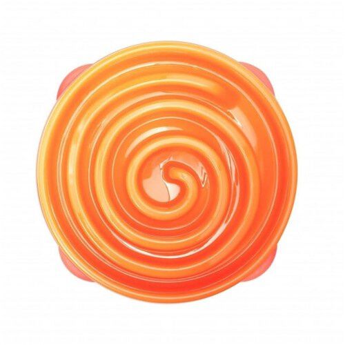 Comedero lento Slo Bowl para perros color Naranja, , large Imagen numero 1