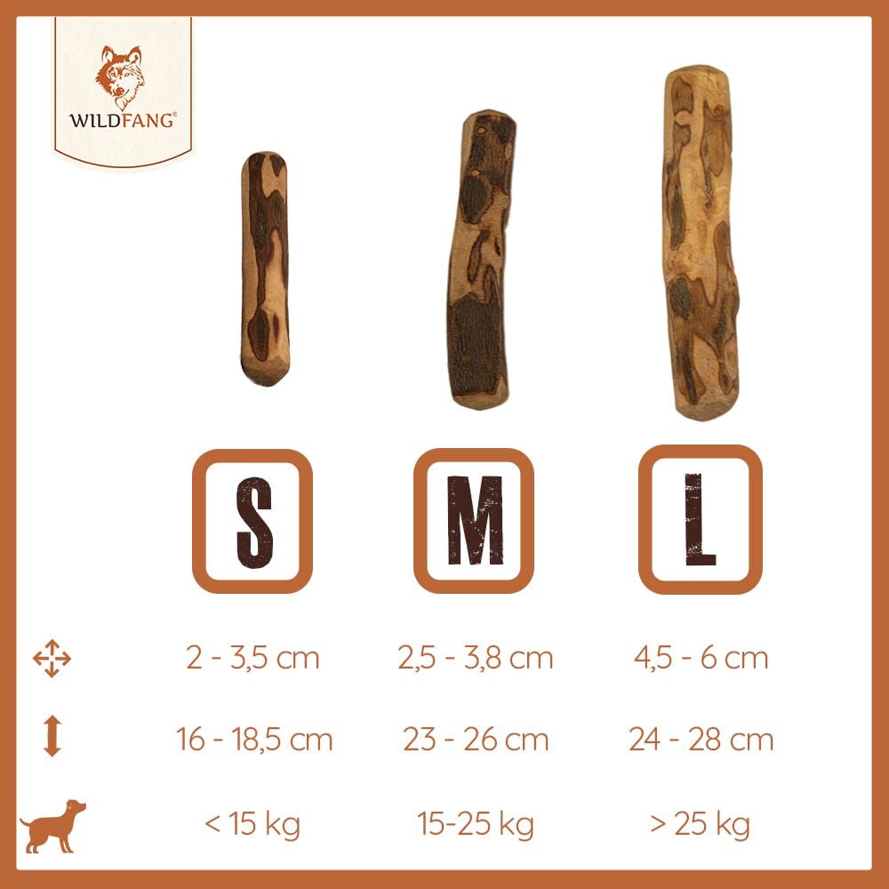 Wildfang Madera de olivo para perros thumbnail