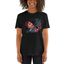 Mascochula camiseta mujer electronic personalizada con tu mascota negro, , large indicador imagen numero 3