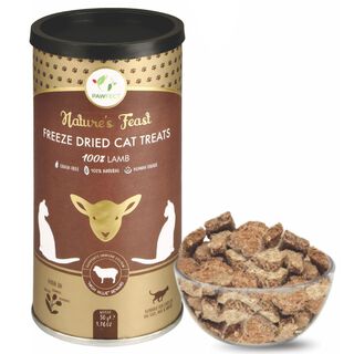 Pawfect Golosinas liofilizadas para gatos: carne de cordero