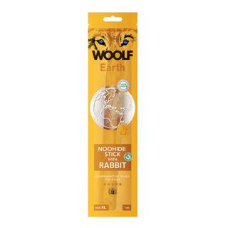 Woolf Earth Noohide Xl Barrita Con Conejo para perros